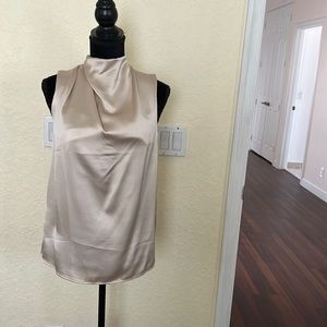 BNWT Rachel Zoe silk blouse sleeveless top size xs